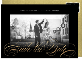 'Classic' Wedding Save the Date