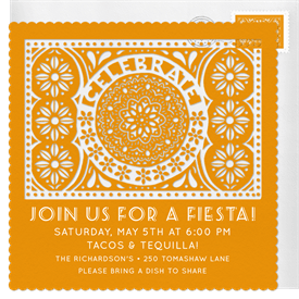 'Perfect Papel Picado' Cinco de Mayo Invitation