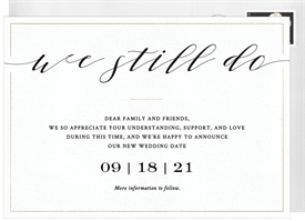 'Script We Still Do' Wedding Updates Announcement