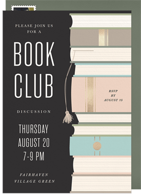 'Foiled Book Club' Causes and Activism Invitation