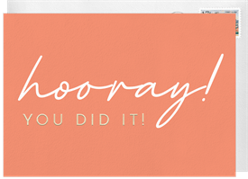 'You Did It!' Congratulations Card