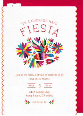 'Otomi' Cinco de Mayo Invitation