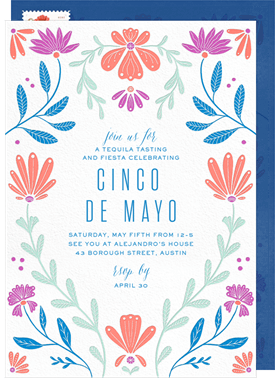 'Agave' Cinco de Mayo Invitation