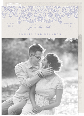 'Flower Fields' Wedding Save the Date