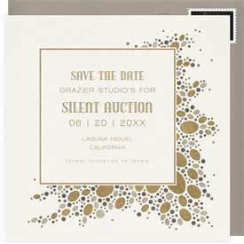 'Sequins and Pearls' Business Save the Date