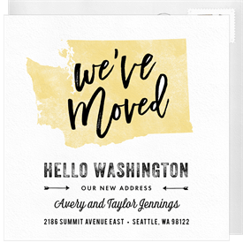 'Hello Washington' Moving Announcement