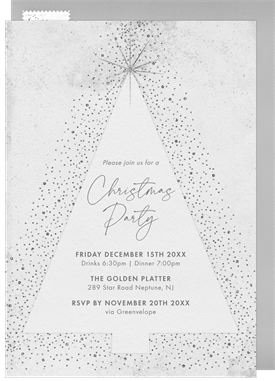 'O, Tannenbaum' Christmas Party Invitation