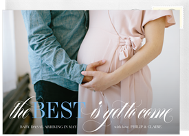 'The Best Is Yet To Come' Pregnancy Announcement