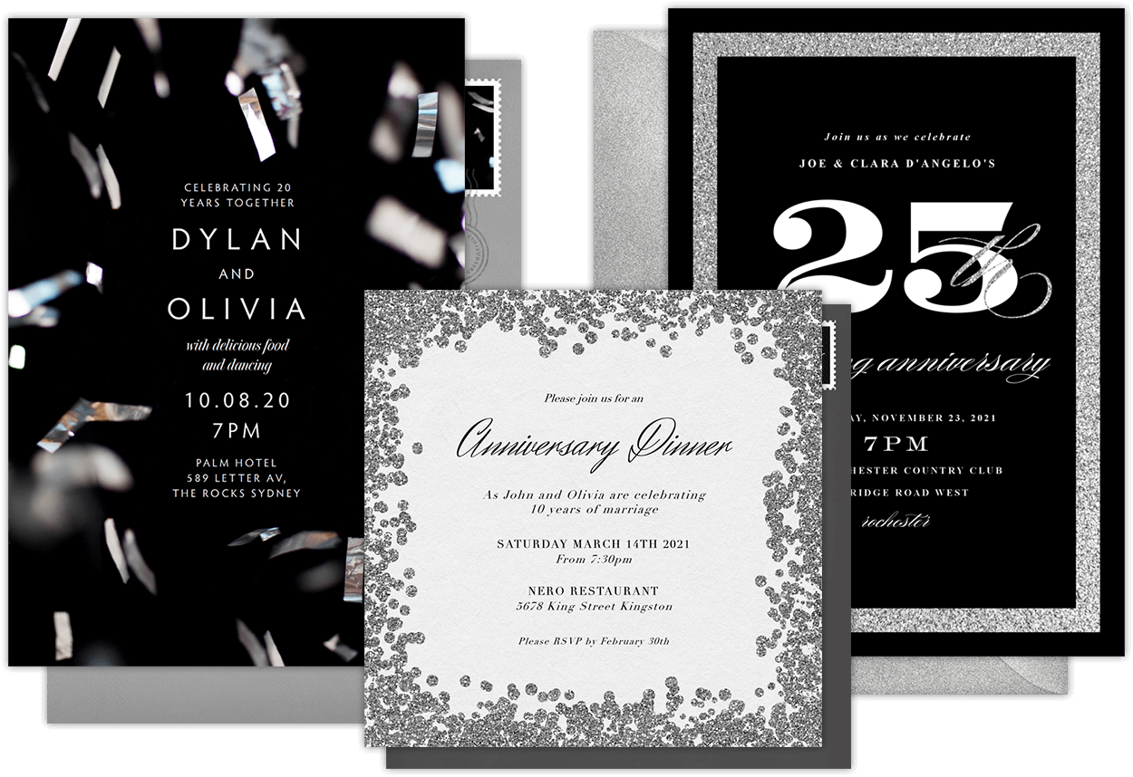 Anniversary Invitations