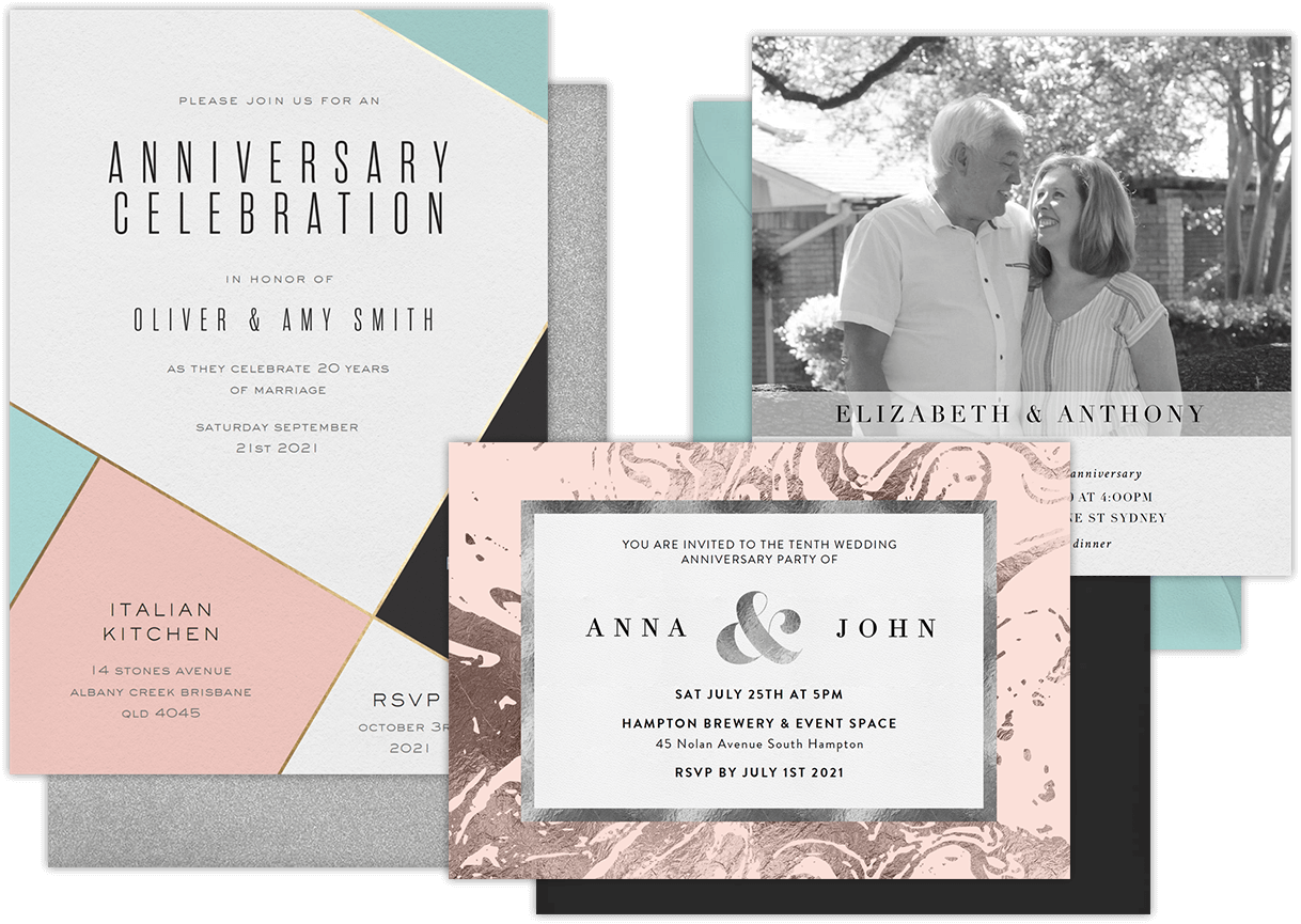 Anniversary Invitations