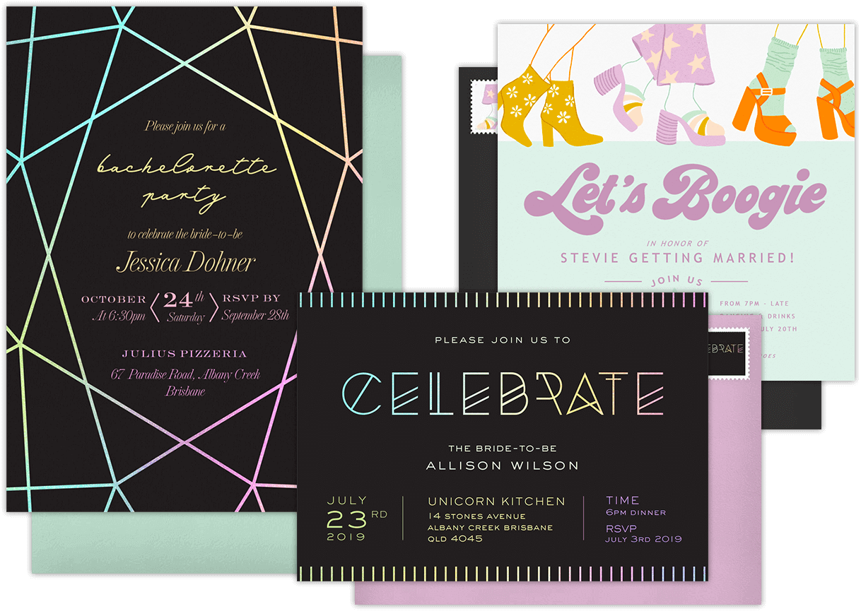 Bachelorette Party Invitations