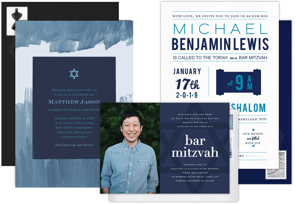 Bar Mitzvah Invitations