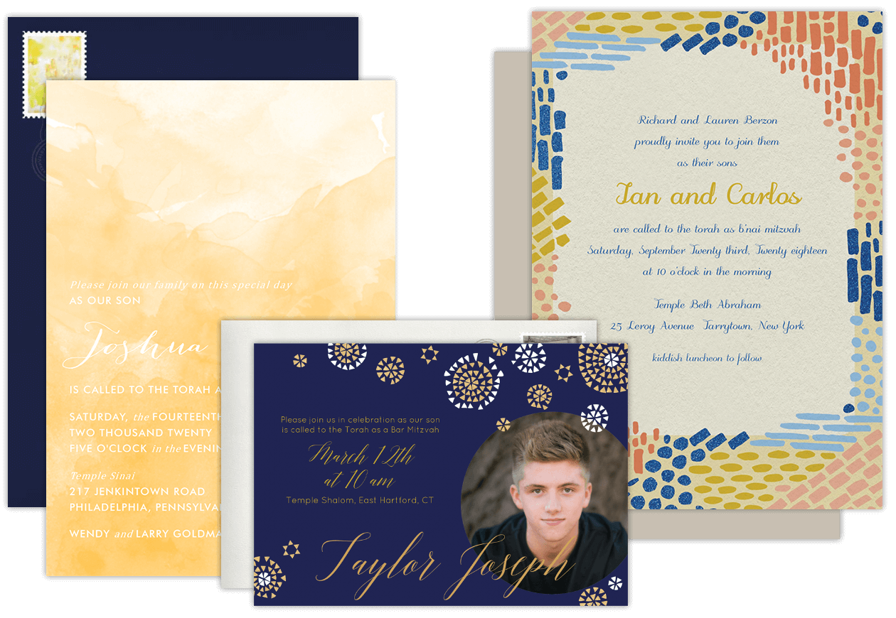 Bar Mitzvah Invitations