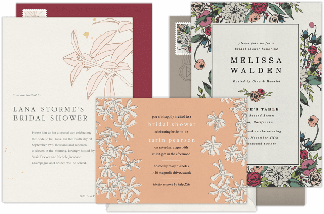 Bridal Shower Invitations