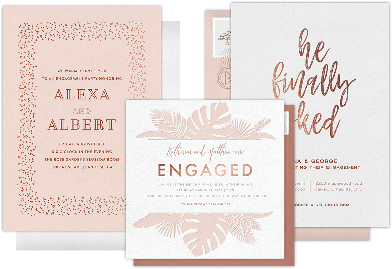 Engagement Party Invitations