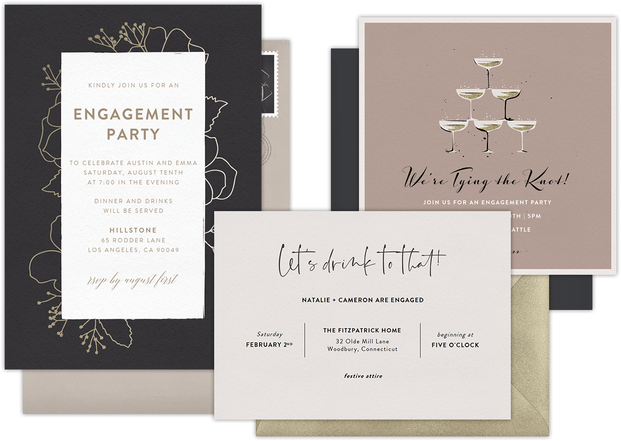 Engagement Party Invitations